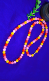 multi colour glass beads mala