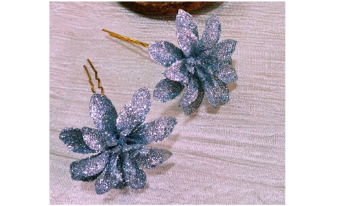 ARTIFICIAL SILVER COLOUR FLOWER