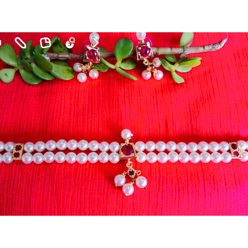 MOTI SHORT NECKLACE CHICHPETI